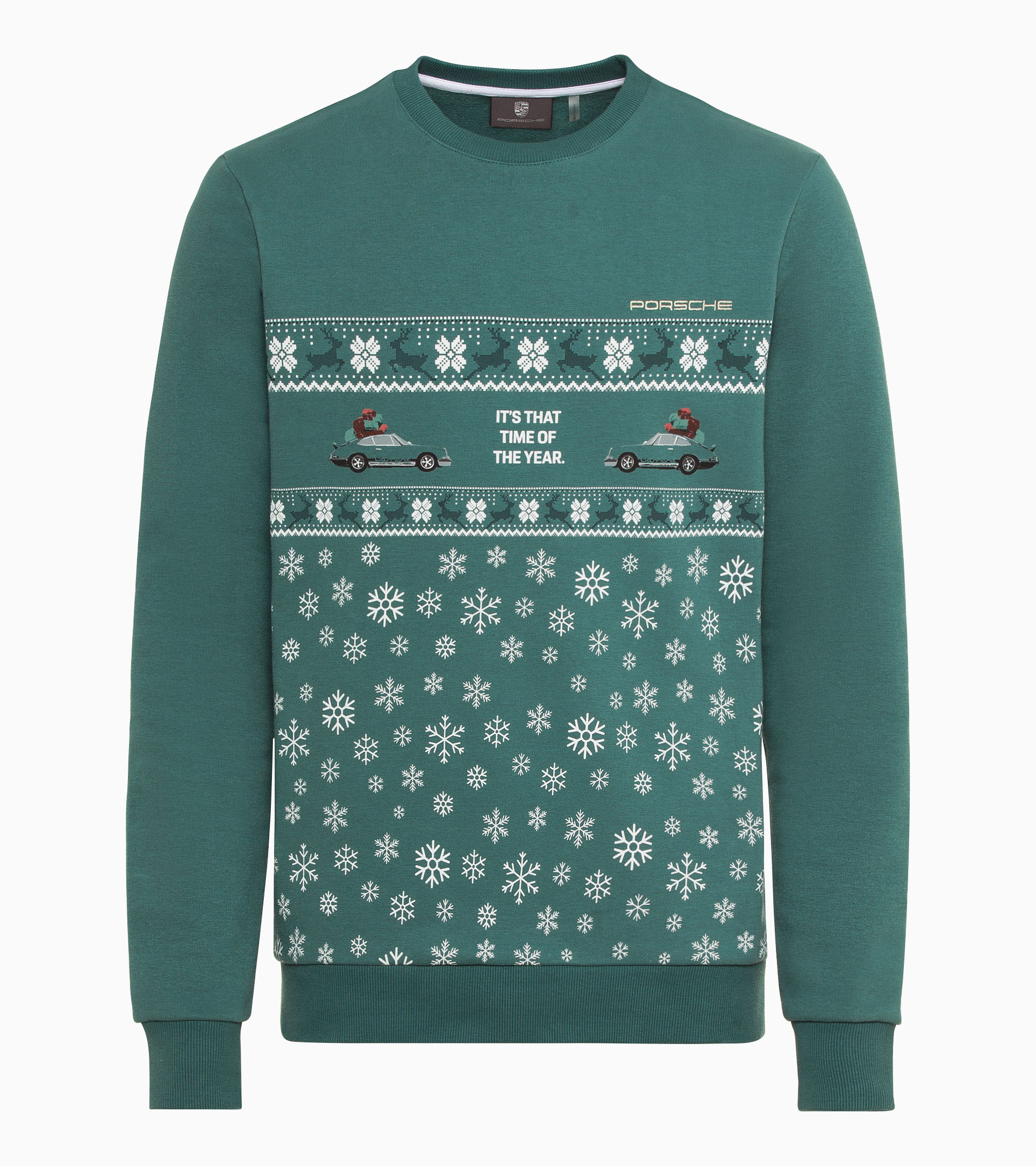 Unisex Christmas Sweatshirt - Green photo(0) 